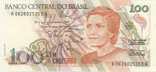 Brésil 100 Cruzeiros ND (1990) Neuf