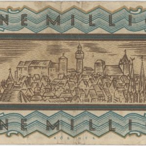 Germany Nürnberg 1000000 Mark 1923