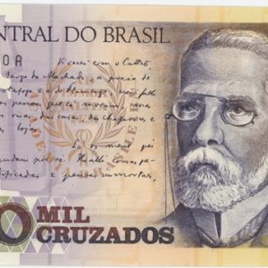 Brésil 1000 Cruzados ND (1987-88) Neuf