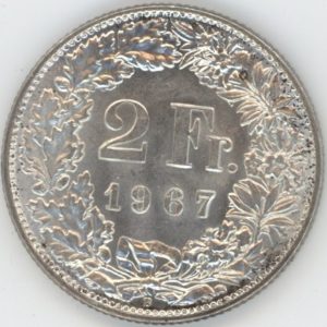 2 Francs 1967 (vz)