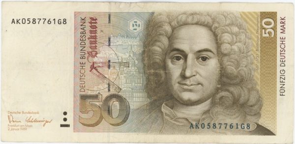 Allemagne 50 Mark 1989