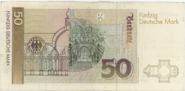 Allemagne 50 Mark 1989 – Image 2