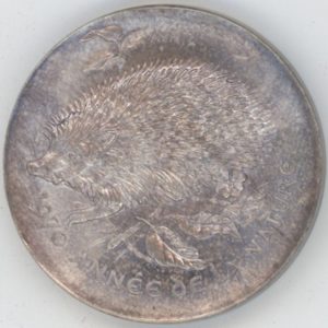 Médaille Année de la Nature 1970 "Avril" (unz) en argent
