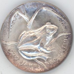 Médaille Année de la Nature 1970 "Mars" (unz) en argent