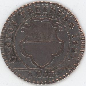 Fribourg 1 Batz. 1827 (ss)