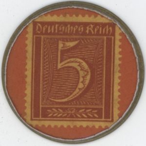 Germany Settrup Timbre monnaie 5 Pfennig ND 1921 Tebbenhoff (vz-unz)
