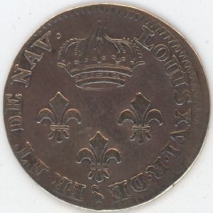 Guyane Française Colonie de Cayenne 2 Sous 1789 A Louis XVI (ss+)