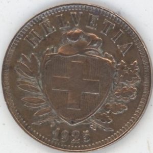 2 Centimes 1925 (ss)
