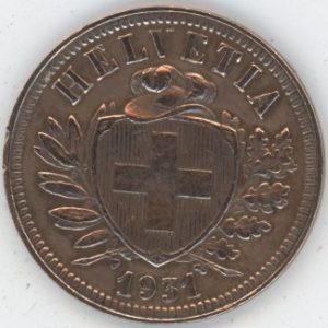 2 Centimes 1931 (ss+)