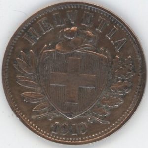 2 Centimes 1919 (ss)