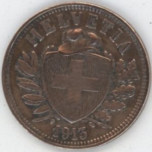 2 Centimes 1913 (ss)