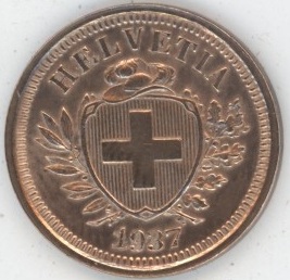 1 Centime 1937 (vz)