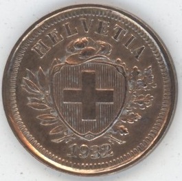 1 Centime 1932 (vz)