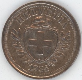 1 Centime 1934 (ss+)