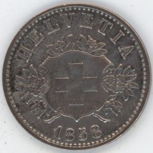 20 Centimes 1858 (ss+)