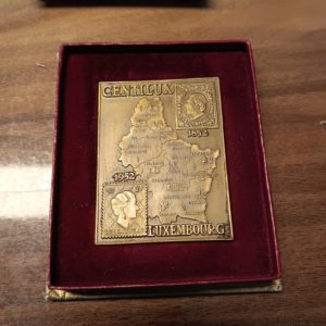 Médaille Centilux Luxembourg 1952 (vz-unz)