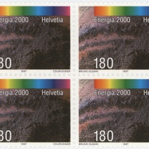 Timbres Bloc de quatre 1997 Energie 2000 Terre Neuf