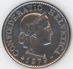 5 Centimes 1979 (vz-unz)