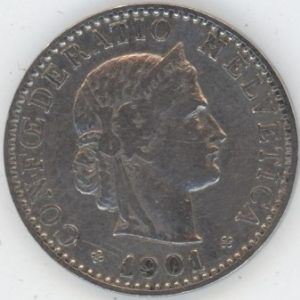 20 Centimes 1901 (s-ss)