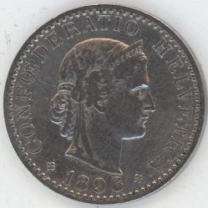 20 Centimes 1896 (s-ss)