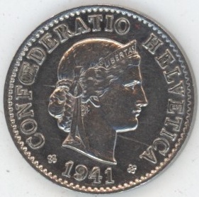 5 Centimes 1941 (ss+)