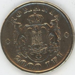Roumanie 2000 Lei 1946 Mihai I (ss+)