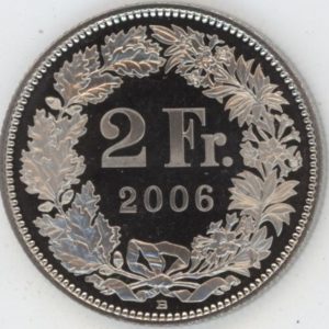 2 Francs 2006 (F.d.c.)