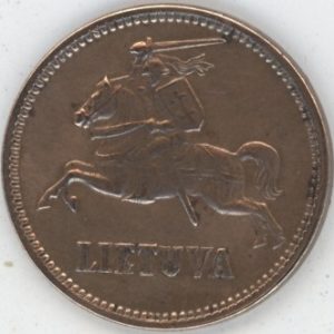 Lituanie 5 Centai 1936 (ss-vz)