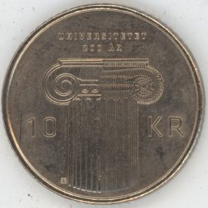 Norvège 10 kroner 2011 Université (vz)