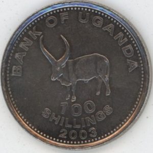Uganda 100 Schilling 2003 (vz-unz)