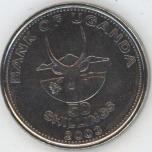 Uganda 50 Schilling 2003 (vz-unz)
