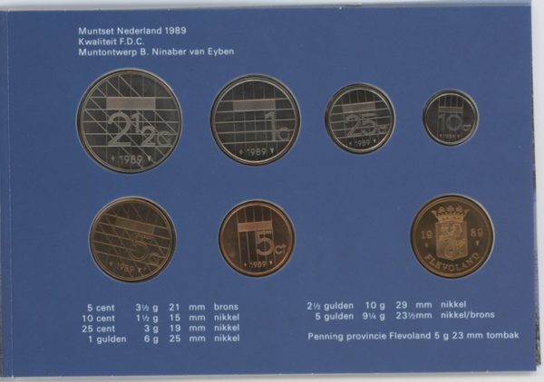 Pays-Bas Série 1989 (F.d.c.) – Image 3