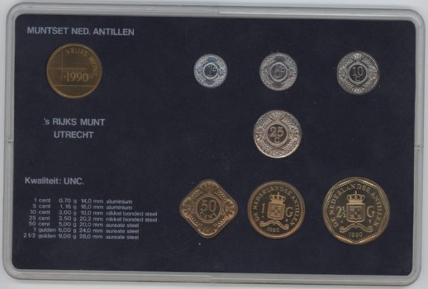 Pays-Bas Antilles Série 1990 (unz) – Image 2