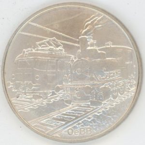 Médaille Oensingen Balsthal Bahn 1899-1974 (unz) en argent