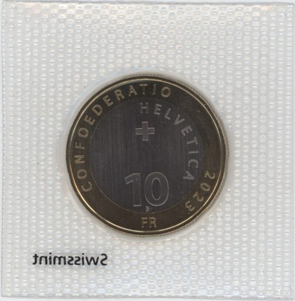 10 Francs comm. 2023 (unz) Rosenlauigletscher – Image 2