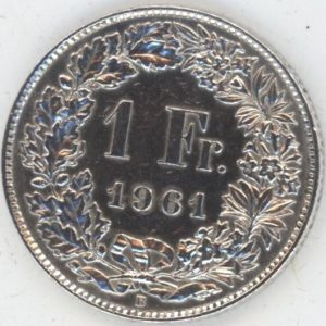 1 Franc 1961 (ss+)