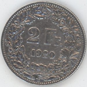 2 Francs 1920 (ss)