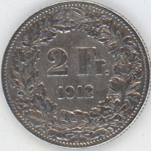 2 Francs 1912 (ss)