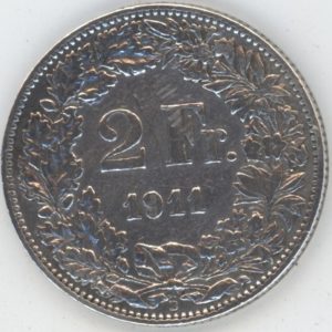 2 Francs 1911 (ss)
