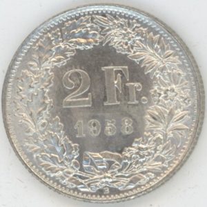 2 Francs 1958 (vz)