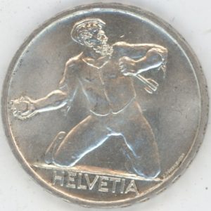 5 Francs comm. 1944 St-Jakob (vz)
