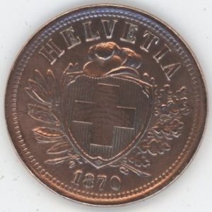 2 Centimes 1870 (ss-vz)