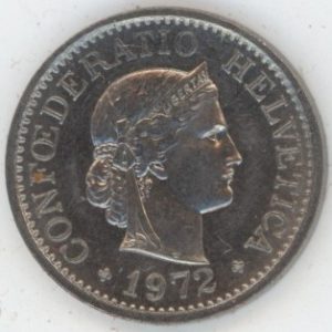 10 Centimes 1972 (vz-unz)