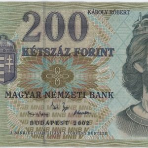 Hongrie 200 Forint 2002