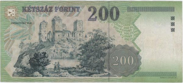 Hongrie 200 Forint 2002 – Image 2
