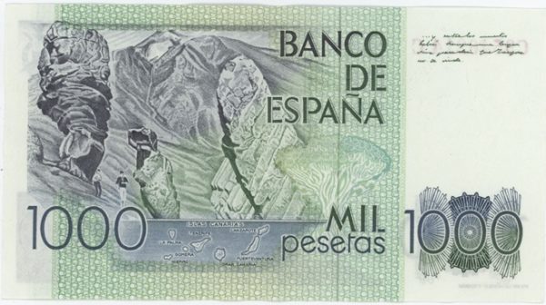 Espagne 1000 Pesetas 1979 – Image 2