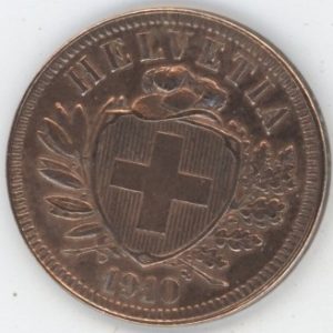 2 Centimes 1910 (vz)