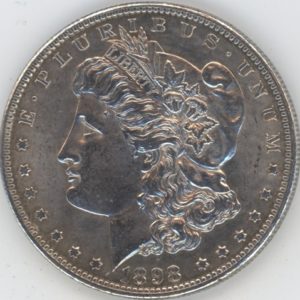 USA Morgan Dollar 1898 O (vz) en argent