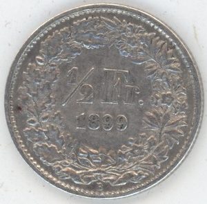 50 Centimes 1899 (vz)
