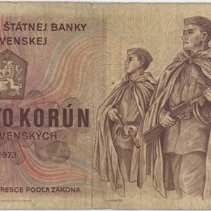 Tchécoslovaquie 500 Korun 1973
